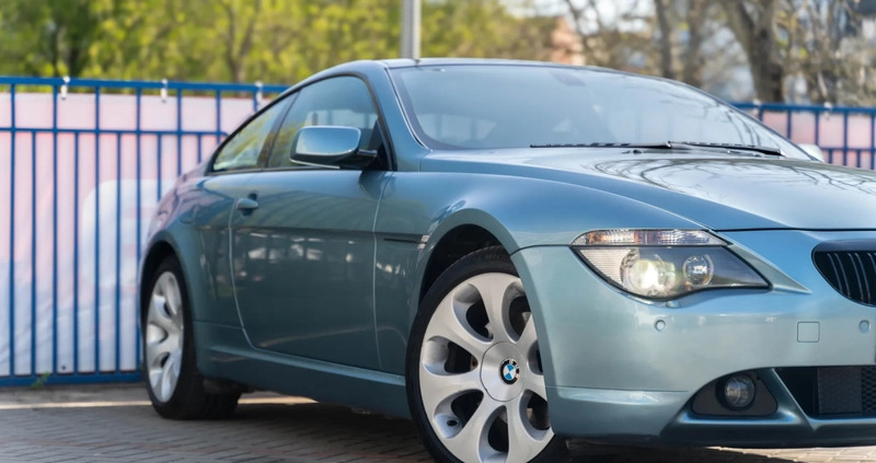 BMW Seria 6 cena 71000 przebieg: 155000, rok produkcji 2004 z Białystok małe 781